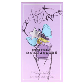 Marc Jacobs Perfect Elixir packaging gold cap elevates luxe branding