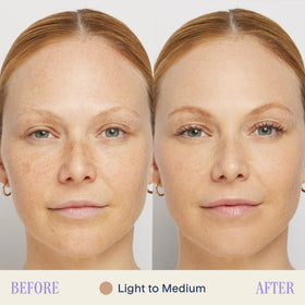 Marcelle BB Cream Beauty Balm close-up texture reveals a smooth, non-greasy finish.