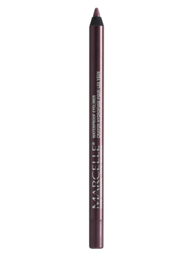 Marcelle Waterproof Eyeliner Mulberry precision-tip close-up for long-lasting definition