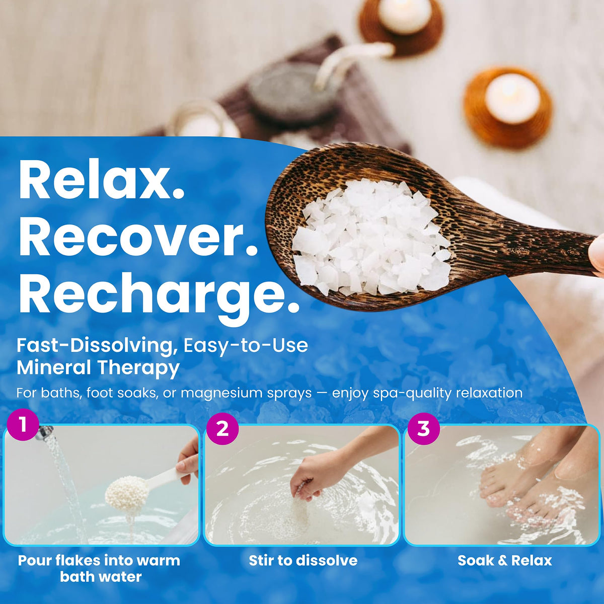 MARCO ESRA athlete recovery bath promotes muscle relaxation after workouts.