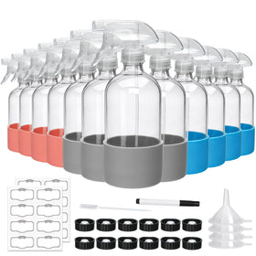 Maredash 16oz glass spray bottle with silicone base for stable cleaning tasks.