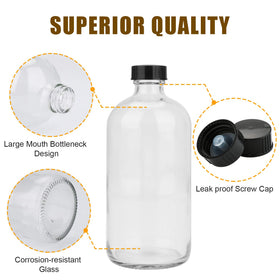 Maredash multipurpose storage bottle for essential oils, spices, or tinctures