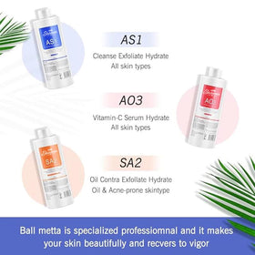 Aqua peeling machine during professional treatment session
