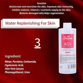 Salon setup with Marfort Aqua Peeling set and compatible equipment