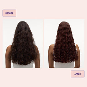 Argan oil in Color Refresh moisturizes and reduces frizz for smooth hair