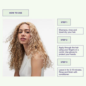 Product being mixed with White Mix to create pastel tones on blonde hair.