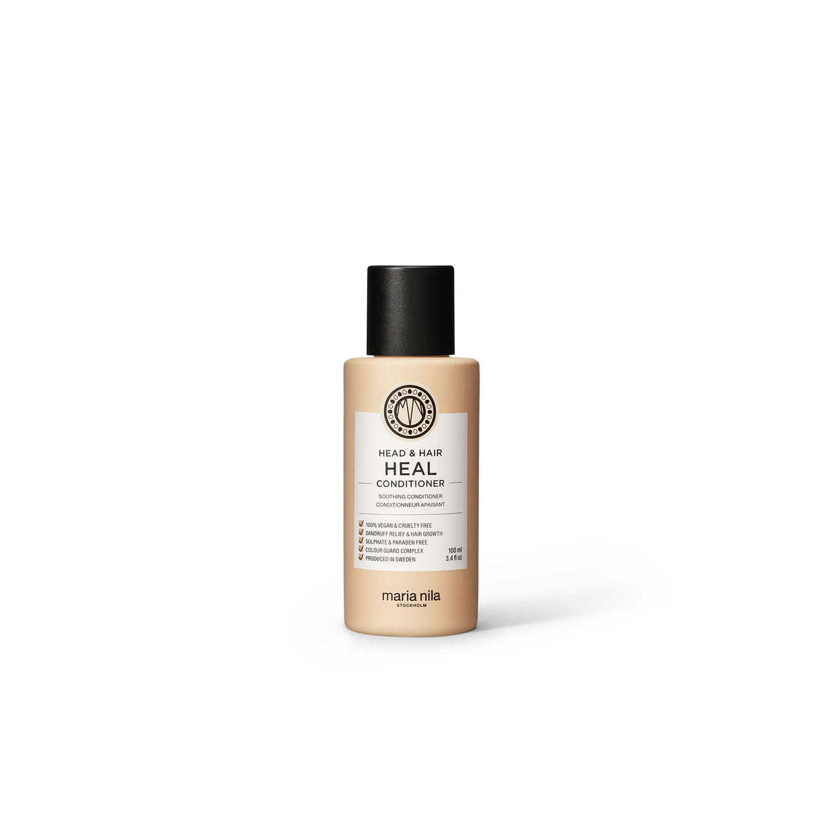 Maria Nila Head & Hair Heal bottle with aloe soothes the scalp