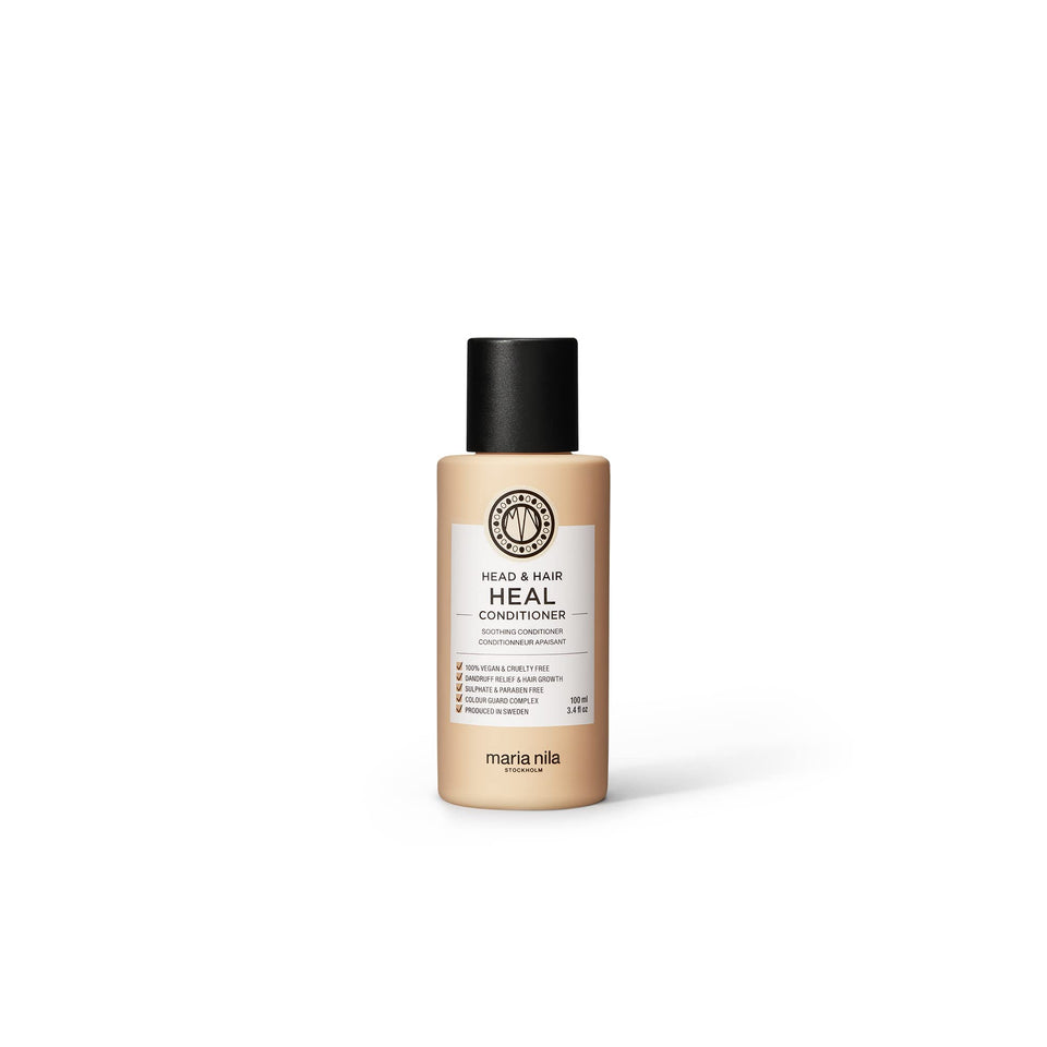 Maria Nila Head & Hair Heal bottle with aloe soothes the scalp