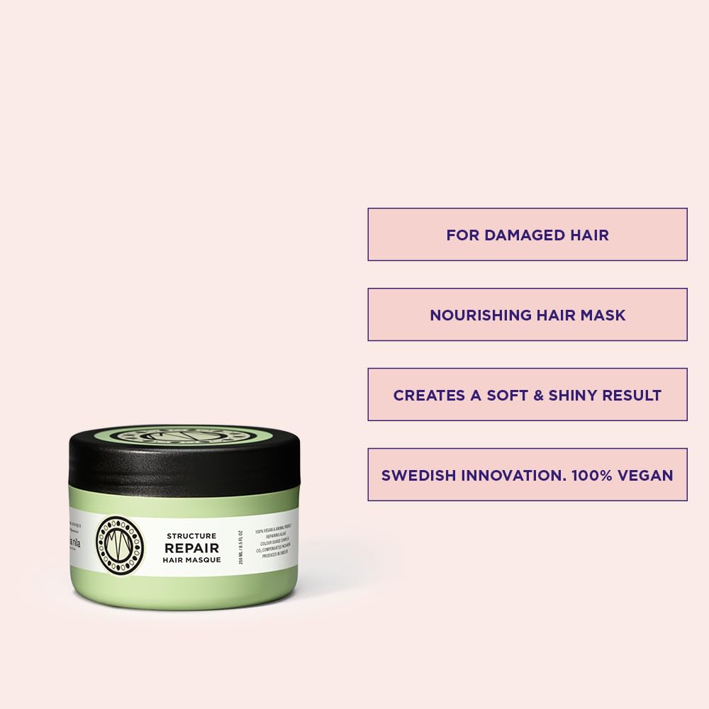 Maria Nila Structure Repair mask texture with creamy consistency for even coverage
