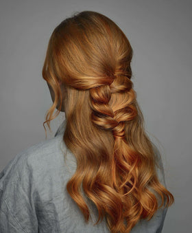 Maria Nila Styling Mousse defines curls with light, non-sticky hold