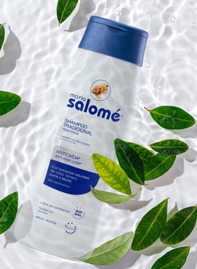 Maria Salomé label notes paraben-free, color-free, and DEA-free formula