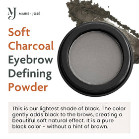 Soft finish creates natural-looking brows that stay effortless all day.