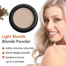 Water-resistant eyebrow powder for defined brows by Marie-José & Co