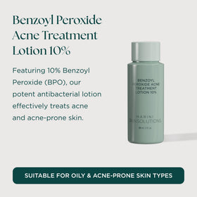 Application scene of Marini SkinSolutions acne lotion for oil control