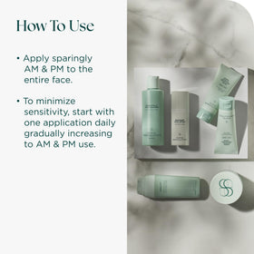 Marini SkinSolutions Bioclear pea-sized amount for daily use