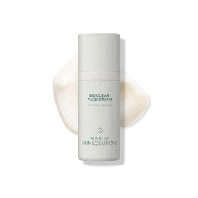 Marini SkinSolutions Bioclear Face Cream jar close-up highlighting creamy texture for smooth application