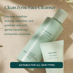 Marini SkinSolutions Clean Zyme with green papaya papain for enzyme exfoliation.