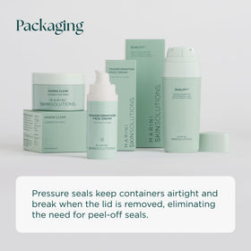Marini SkinSolutions Clean Zyme after-use look hints at a polished complexion.