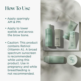 Marini SkinSolutions eye area close-up showing smoothing effect around the eyes