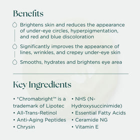Marini SkinSolutions Luminate Eye Gel front packaging highlights cruelty-free USA-made eye care.
