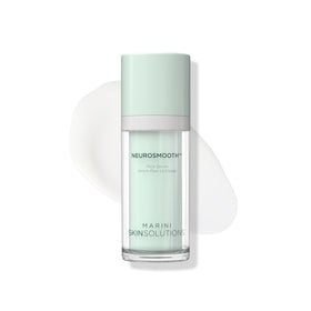 Marini SkinSolutions NeuroSmooth bottle close-up highlighting premium packaging for pore refinement