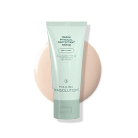 Marini SkinSolutions Physical Protectant Tinted bottle showing universal tint for everyday sun protection.