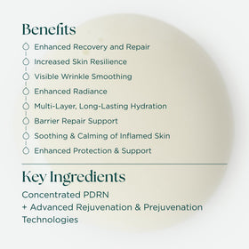 Marini SkinSolutions Reboot serum swirl showcasing texture and hydration potential.