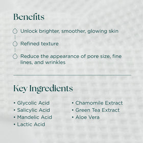 Application on the face using a ResurFace pad from Marini SkinSolutions