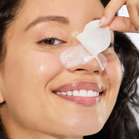 Mario Badescu forehead patch ready for cleansing and gentle exfoliation