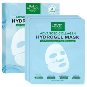 Mario Badescu Advanced Collagen Hydrogel Mask packaging for an at-home spa experience.