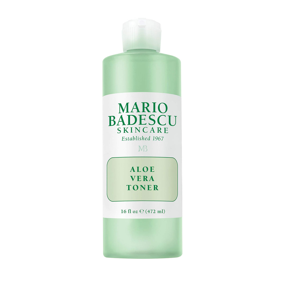 Mario Badescu Aloe Vera Toner bottle highlighting alcohol-free hydration for sensitive skin