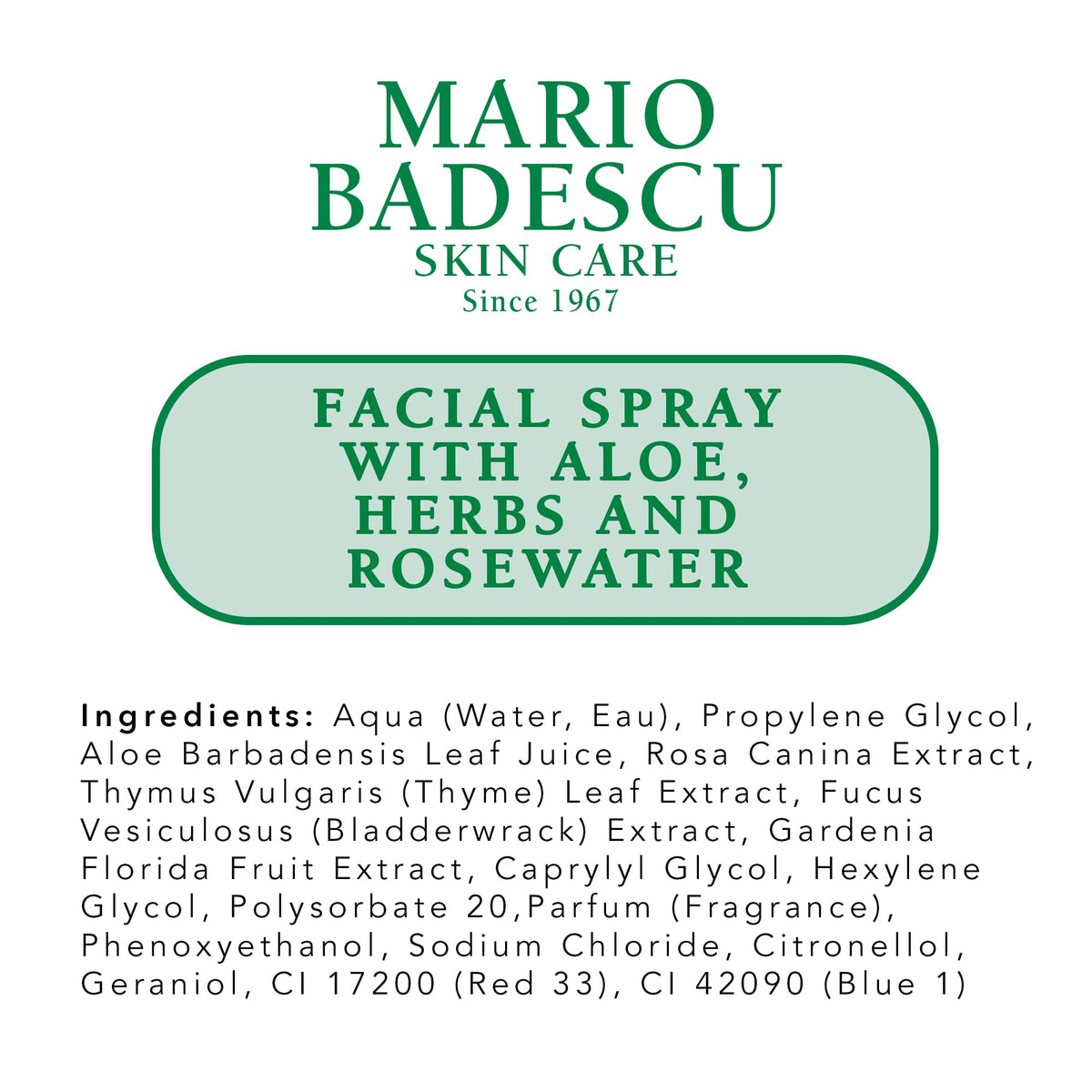 Packaging shot of Mario Badescu 8 oz and 4 oz duo