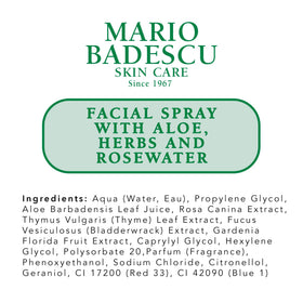 Packaging shot of Mario Badescu 8 oz and 4 oz duo