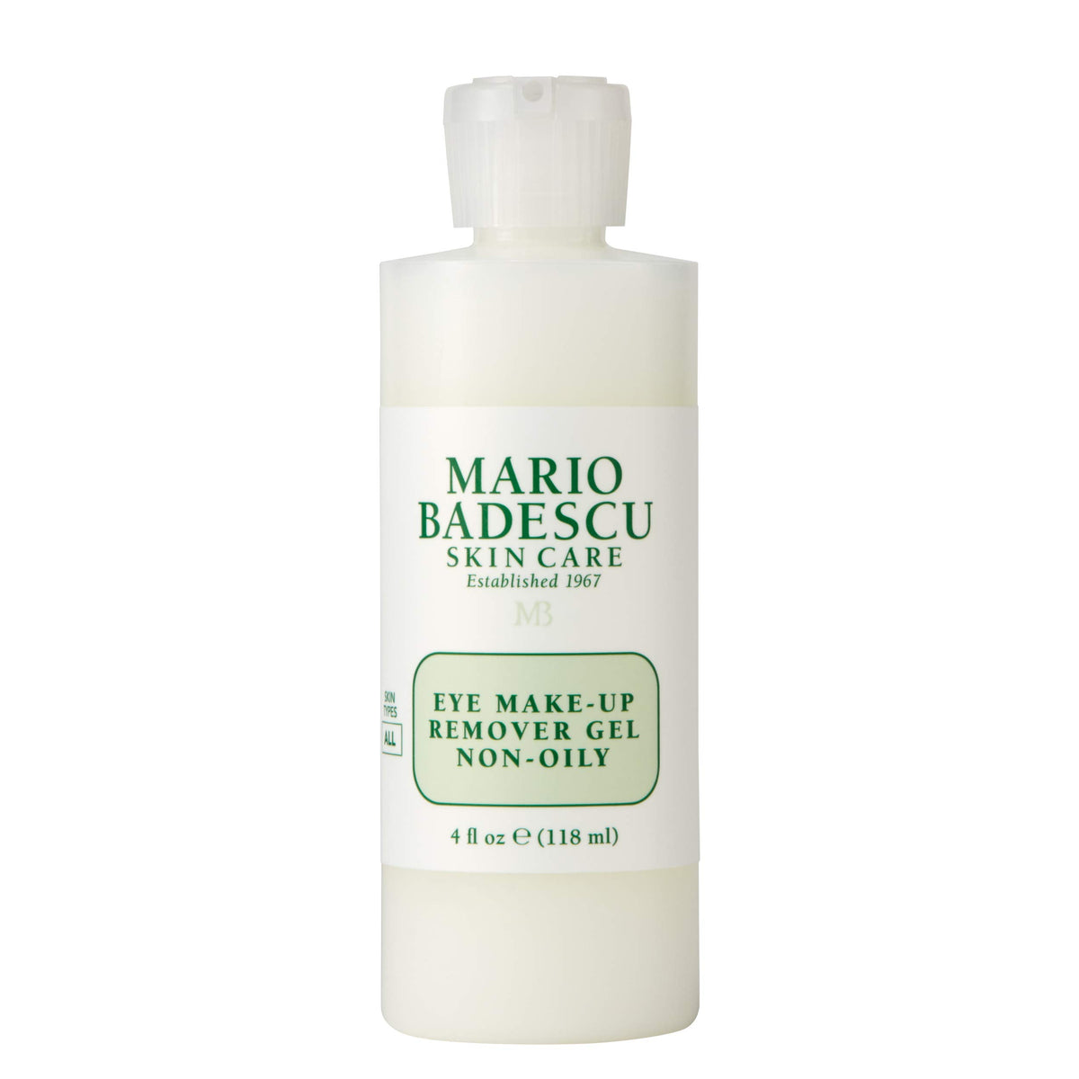 Mario Badescu Eye Makeup Remover Gel packaging, ideal for quick, travel-friendly makeup removal.