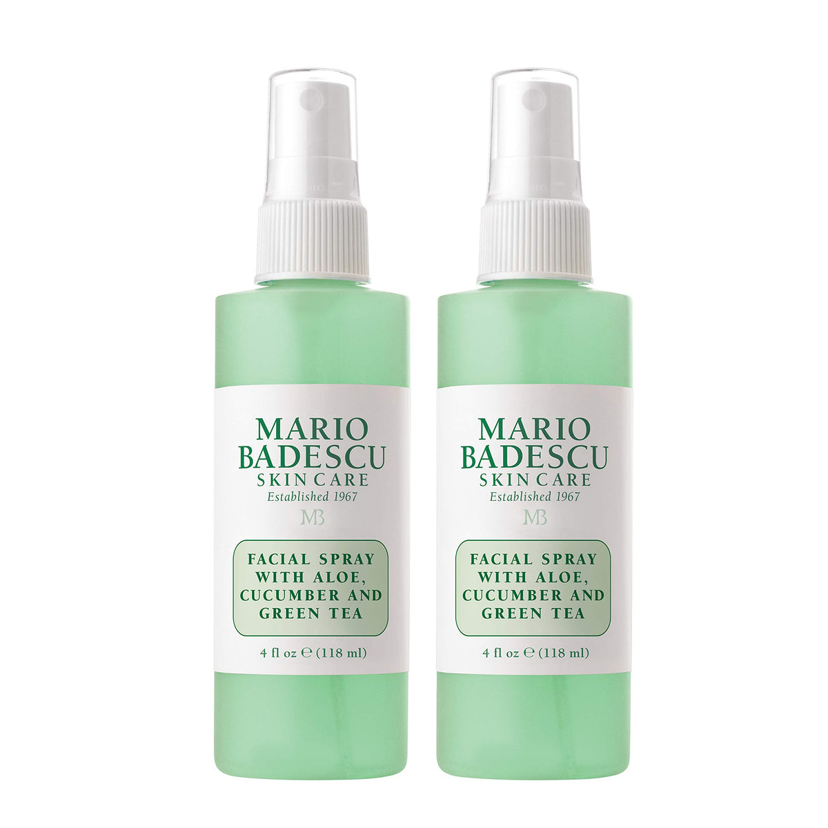 Mario Badescu face spray bottle for refreshing hydration across skin types