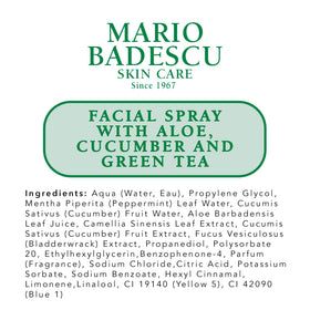 Mario Badescu fridge cooling boost image suggests extra-cooling when stored cold