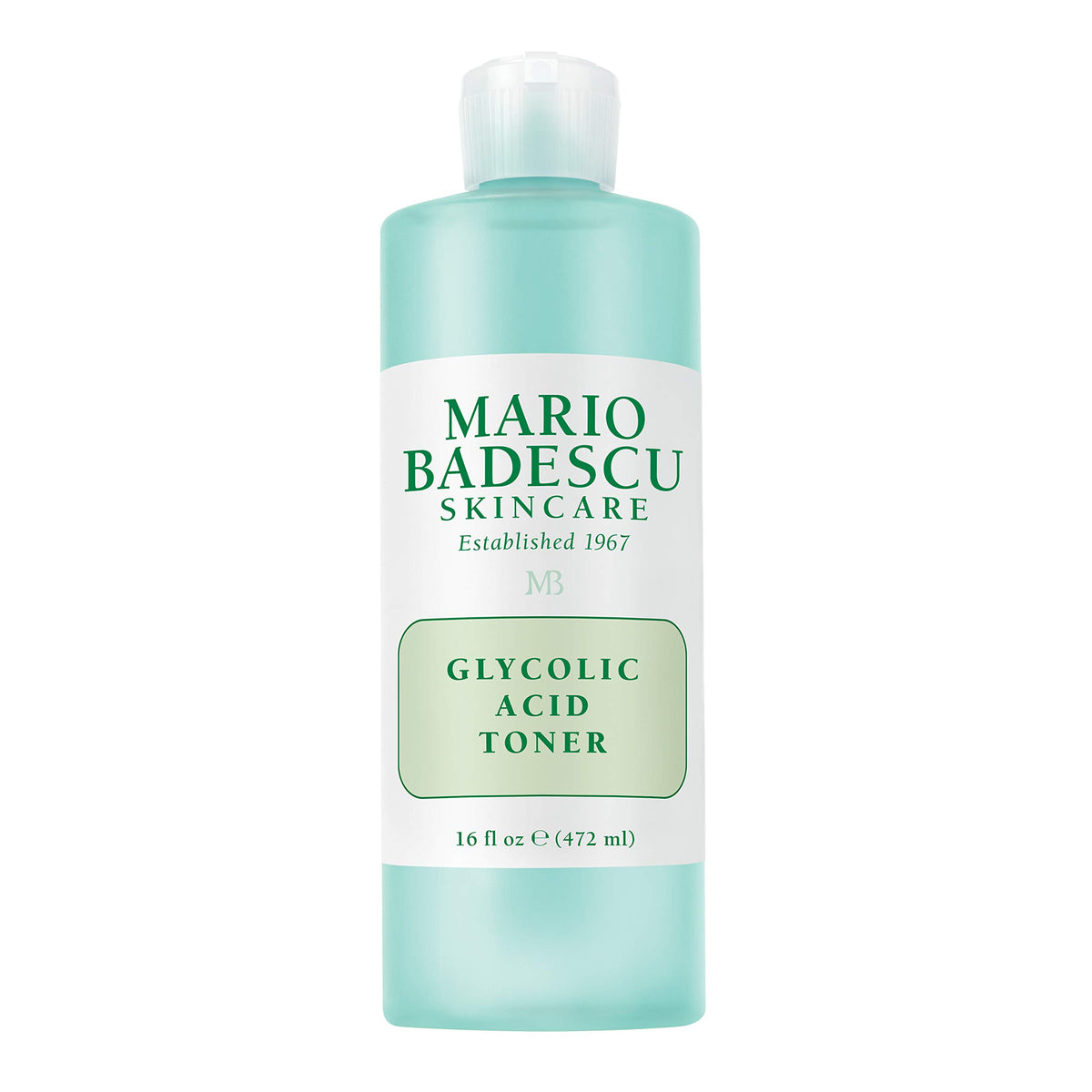 Mario Badescu Glycolic Toner bottle front for radiant, refreshed skin.