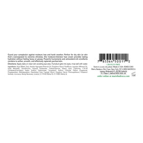 Mario Badescu Hyaluronic Day Cream jar closeup highlights moisture locking benefits.