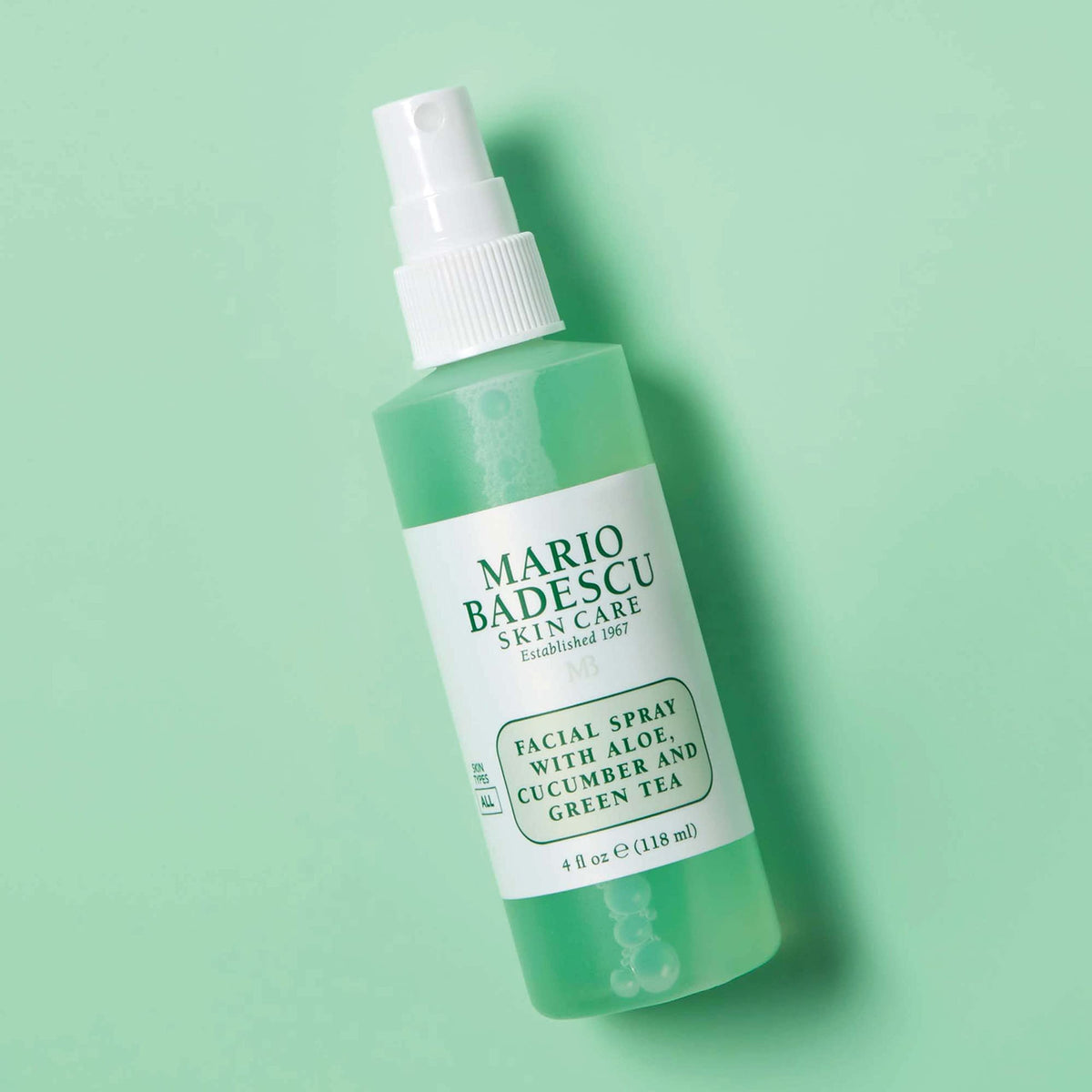 Mario Badescu makeup prep dewy finish tip for radiant skin after misting