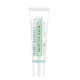 Mario Badescu Mint Lip Balm being applied smoothly on lips