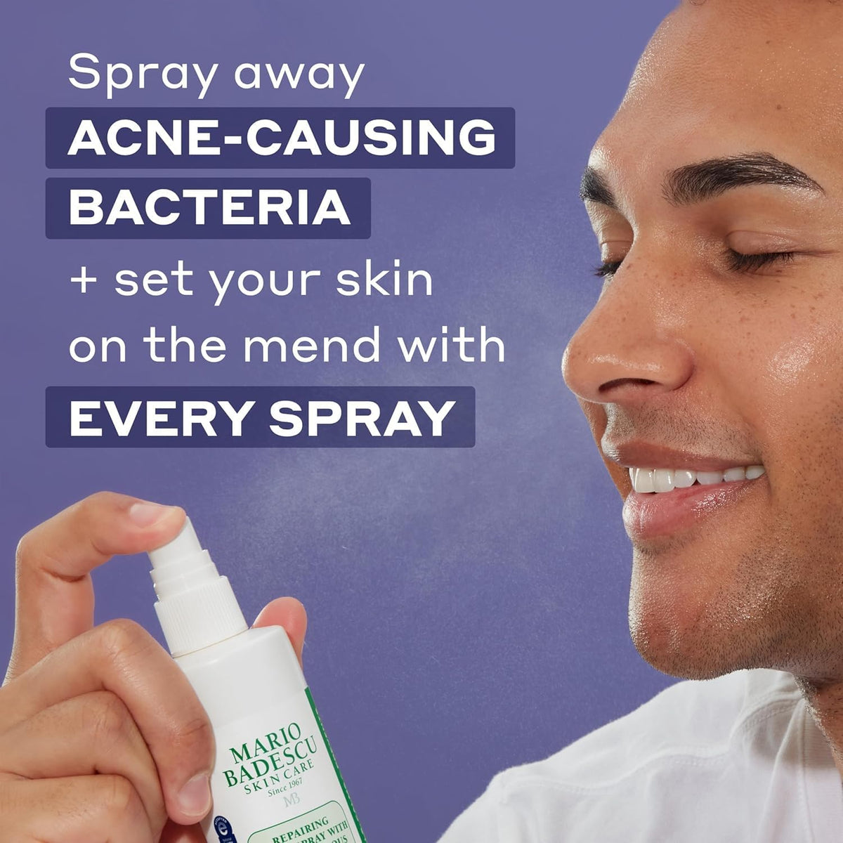 Mario Badescu Repairing HOCl Facial Spray mist delivering lightweight hydration