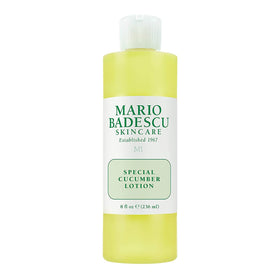 Mario Badescu Special Cucumber Lotion bottle showing a refreshing shine-control toner.