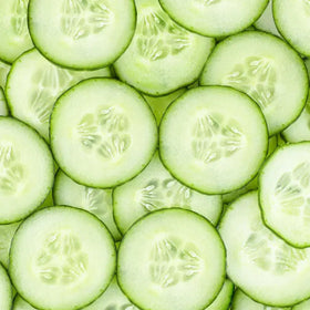 Cotton pad application of Mario Badescu Special Cucumber Lotion during routine.