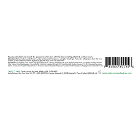 Mario Badescu Special Eye Cream V texture closeup emphasizing antioxidant vitamins for sensitive eyes