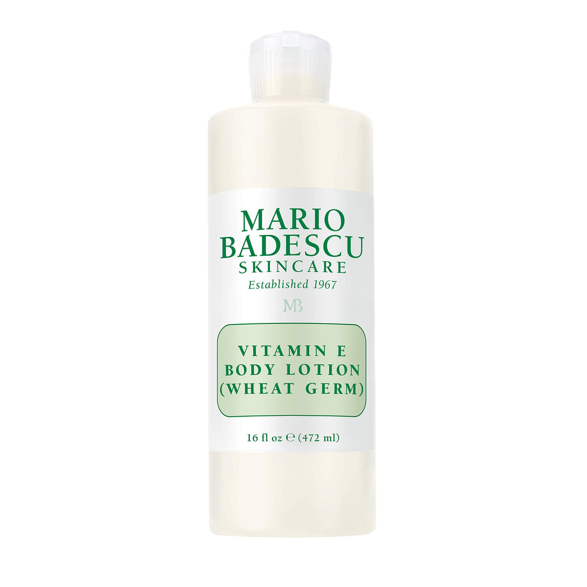 Mario Badescu Vitamin E Body Lotion bottle shows hydrating formula for dry skin