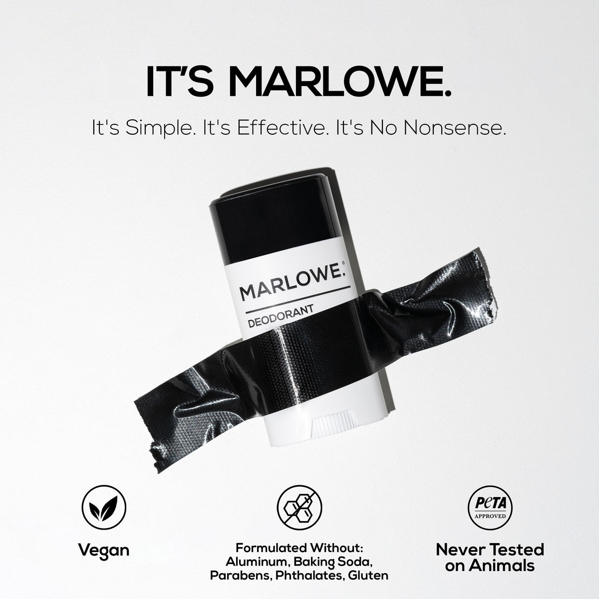 MARLOWE odor-fight action delivers long-lasting underarm freshness.