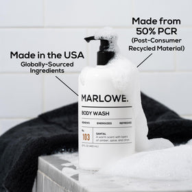 MARLOWE. Men’s Body Wash ideal for daily use and gym showers.