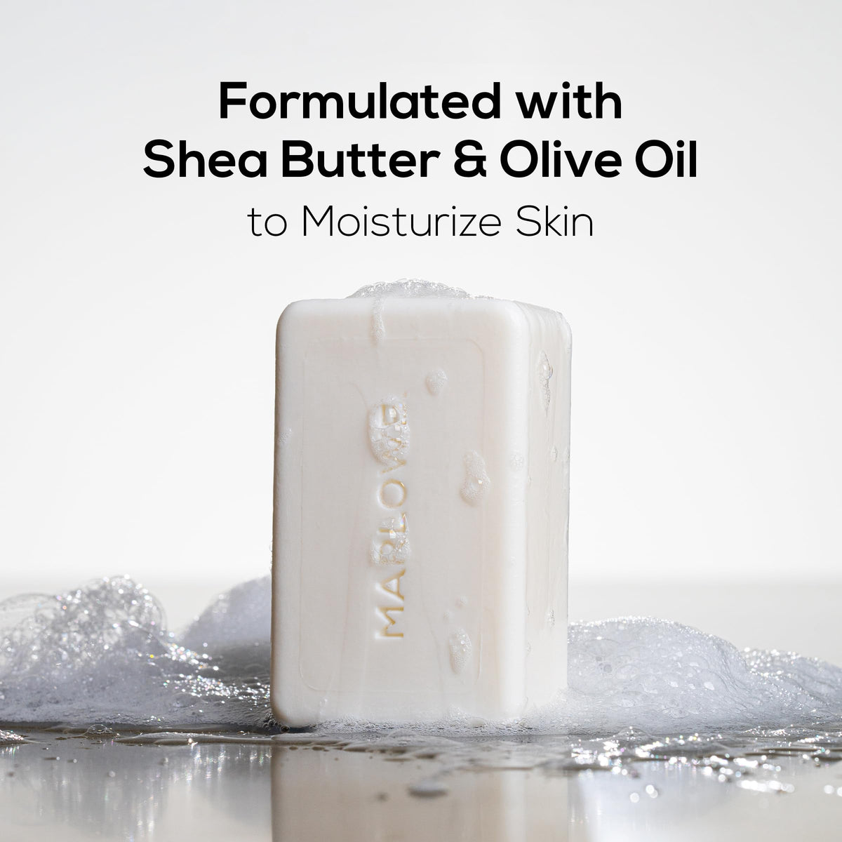 Marlowe No. 105 sage and fir scent evokes a fresh woodsy shower.