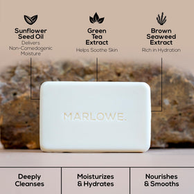 Marlowe No. 105 bar is vegan and cruelty-free.