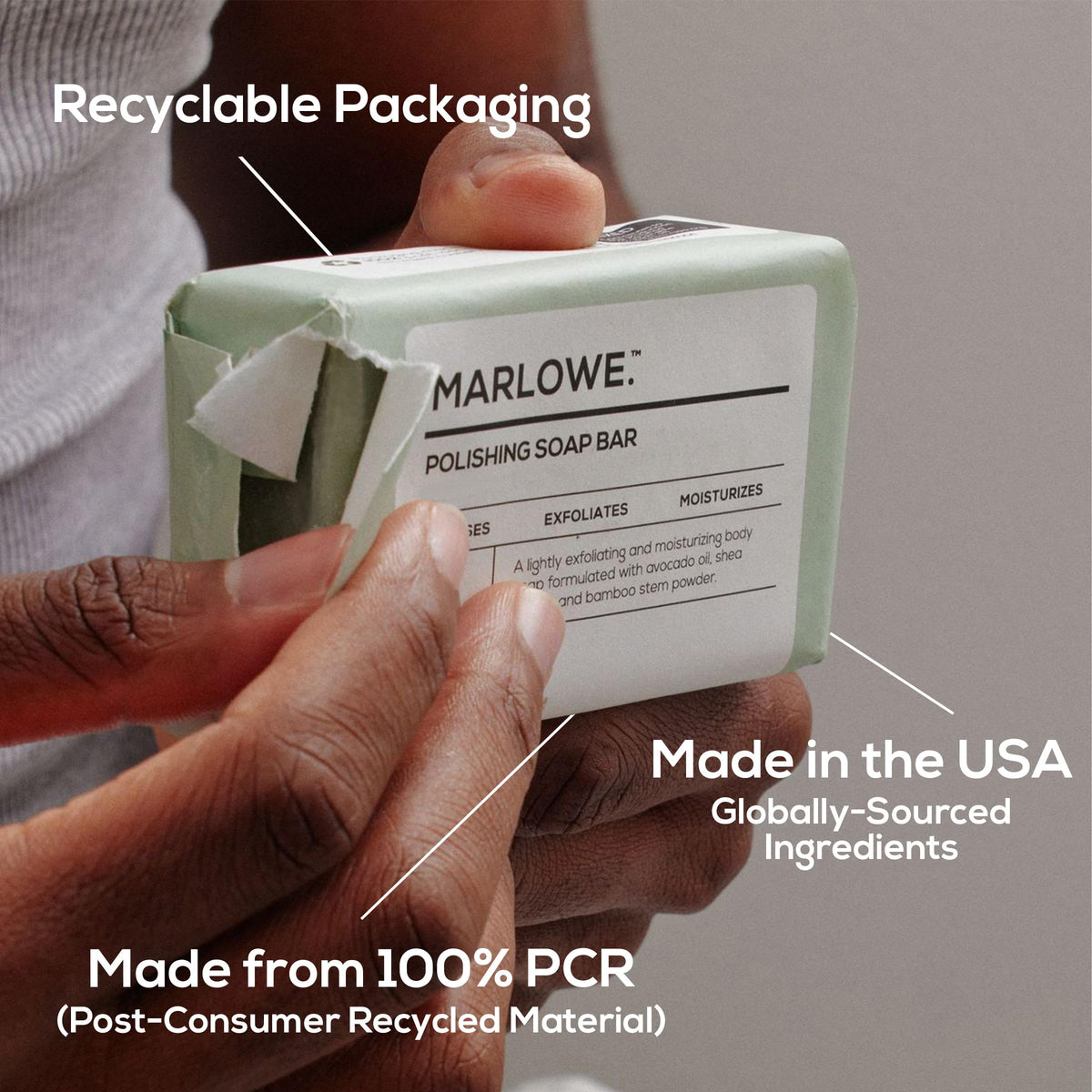 MARLOWE No. 108 three-bar bundle for easy stocking up.